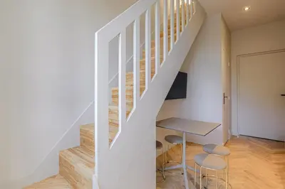 Télévision ou salle de divertissement dans l'établissement Appartement cosy et lumineux, Ecully