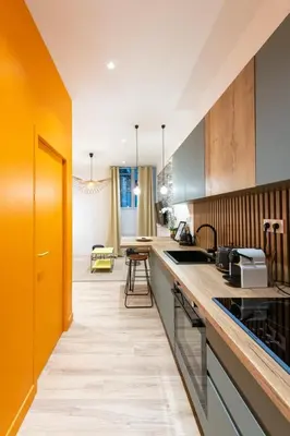 Cuisine ou kitchenette dans l'établissement Lassagne - 3