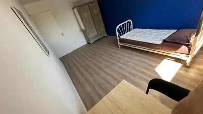 Un ou plusieurs lits dans un hébergement de l'établissement Lyon Tassin appartement proche Métro bus parking possible