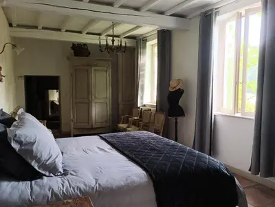 Un ou plusieurs lits dans un hébergement de l'établissement La Maison De Marthe