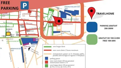 Plan de l'établissement Le Chaleureux - Travelhome