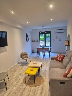 Coin salon dans l'établissement Maison La Praline