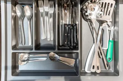 Cuisine ou kitchenette dans l'établissement Nice studio 2 people - Near TerreauxSathonay