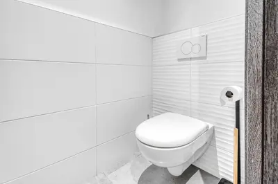 Salle de bains dans l'établissement Zest Alma - Centre-ville