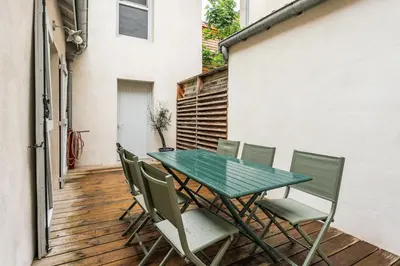 Balcon ou terrasse dans l'établissement Zest Alma - Centre-ville