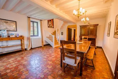 Cuisine ou kitchenette dans l'établissement Les Jacines