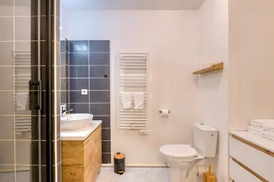 Salle de bains dans l'établissement Le Nid Douillet - Caluire - Proximité Lyon