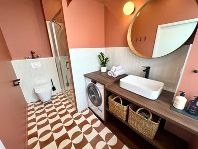 Salle de bains dans l'établissement Lumiere - Chic cocoon au coeur de lyon