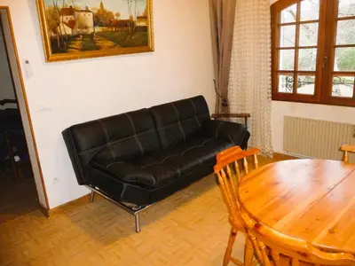 Coin salon dans l'établissement Maison du Bonheur