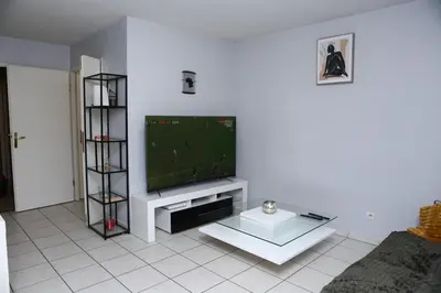 Télévision ou salle de divertissement dans l'établissement Appartement T2 Confortable à Lyon