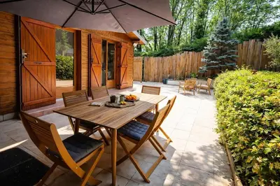 Jardin de l'établissement - Chalet Cosy - Pleine nature