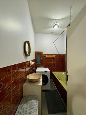 Salle de bains dans l'établissement Appartement à Vienne