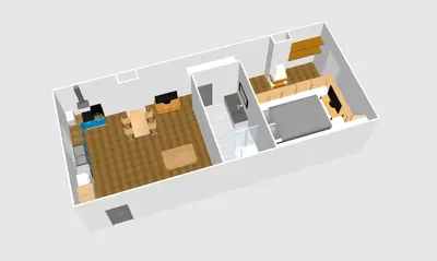 Plan de l'établissement Duplex cosy-Wifi-Parking-Netflix-Lyon 9