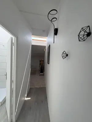 Salle de bains dans l'établissement Studio le cocon aux portes de Lyon