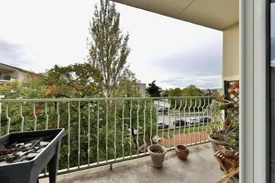 Plan de l'établissement Logement chaleureux avec balcon