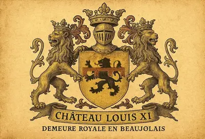 Certificat, récompense, panneau ou autre document affiché dans l'établissement Château Louis XI en Beaujolais