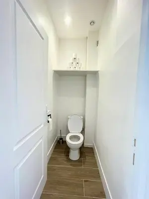 Salle de bains dans l'établissement Le VIP