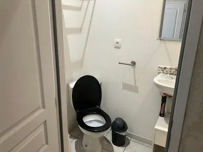 Salle de bains dans l'établissement Studio Vienne centre historique