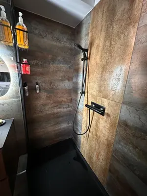 Salle de bains dans l'établissement Casa Saudade