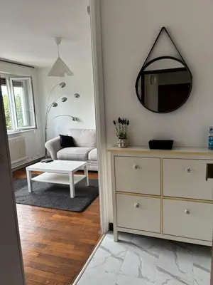 Un ou plusieurs lits dans un hébergement de l'établissement Appartement des merveilles