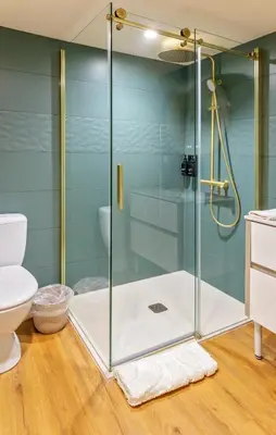 Salle de bains dans l'établissement Maison Mori