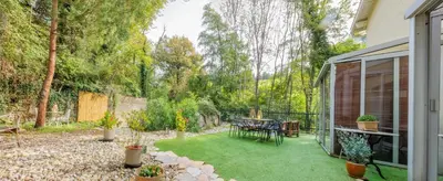 Jardin de l'établissement Maison Mori