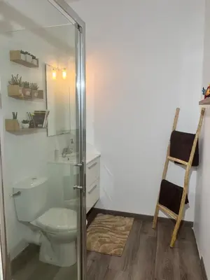 Salle de bains dans l'établissement Loft au cœur de Tarare