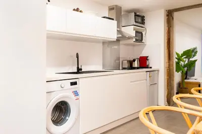 Cuisine ou kitchenette dans l'établissement The Bellecour Pavilion Lovely apartment in the city center