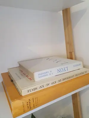 Bibliothèque dans l'appartement