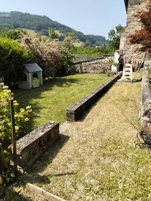 Paysage naturel près de la maison de vacances