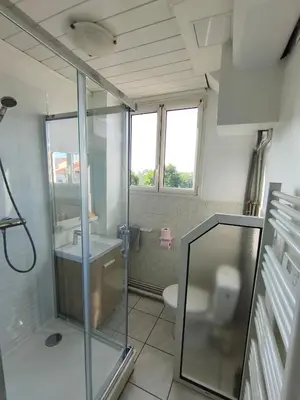Salle de bains dans l'établissement 101 Appartement