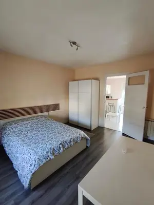 Un ou plusieurs lits dans un hébergement de l'établissement 101 Appartement