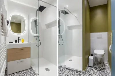 Salle de bains dans l'établissement Apartment in the heart of Presqu’île Lyon