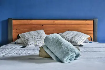 Un ou plusieurs lits dans un hébergement de l'établissement Gleizé cottage