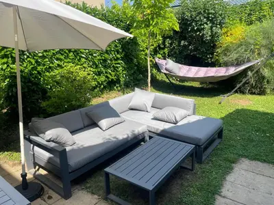Jardin de l'établissement Gleizé cottage