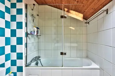 Salle de bains dans l'établissement Gleizé cottage