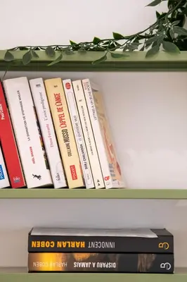 Bibliothèque dans l'appartement
