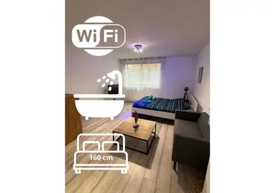 Plan de l'établissement Superbe grand studio, parking