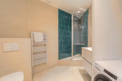 Salle de bains dans l'établissement Caractère et Charmant à Hôtel de Ville