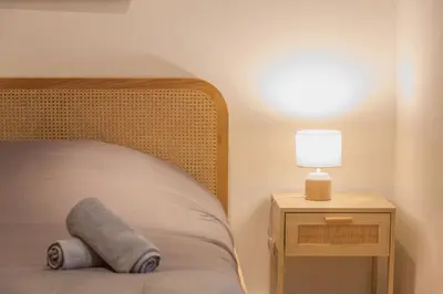 Un ou plusieurs lits dans un hébergement de l'établissement Magnifique appartement - Place Bellecour