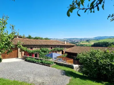 Paysage naturel près de la maison de vacances