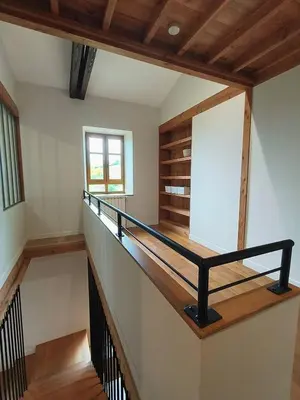 Plan de l'établissement Maison en pierre avec vue imprenable dans le parc naturel du Pilat