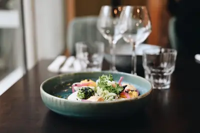 Nourriture dans l'hôtel ou à proximité