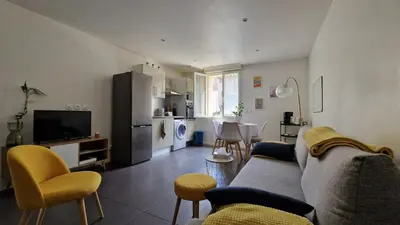 Plan de l'établissement Spacious and Quiet - Lyon South - 4p - Self check-in
