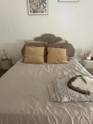 Un ou plusieurs lits dans un hébergement de l'établissement Maison chez habitant