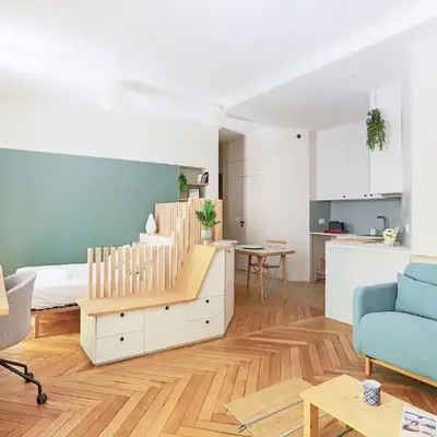 Studio cosy et pratique