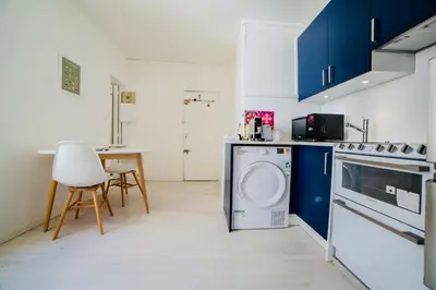 Cuisine ou kitchenette dans l'établissement Cosy et calme en hypercentre