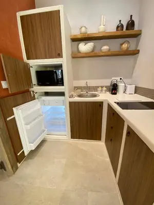 Cuisine ou kitchenette dans l'établissement CRAFT HOME - Studio - BALNEO - PARKING privé