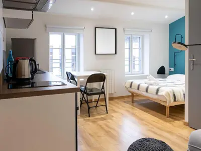 Un ou plusieurs lits dans un hébergement de l'établissement DIFY Rue des Docks - Vaise