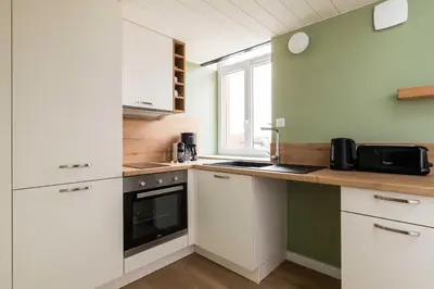 Cuisine ou kitchenette dans l'établissement DIFY Paradis - 10 Min Centre de Lyon